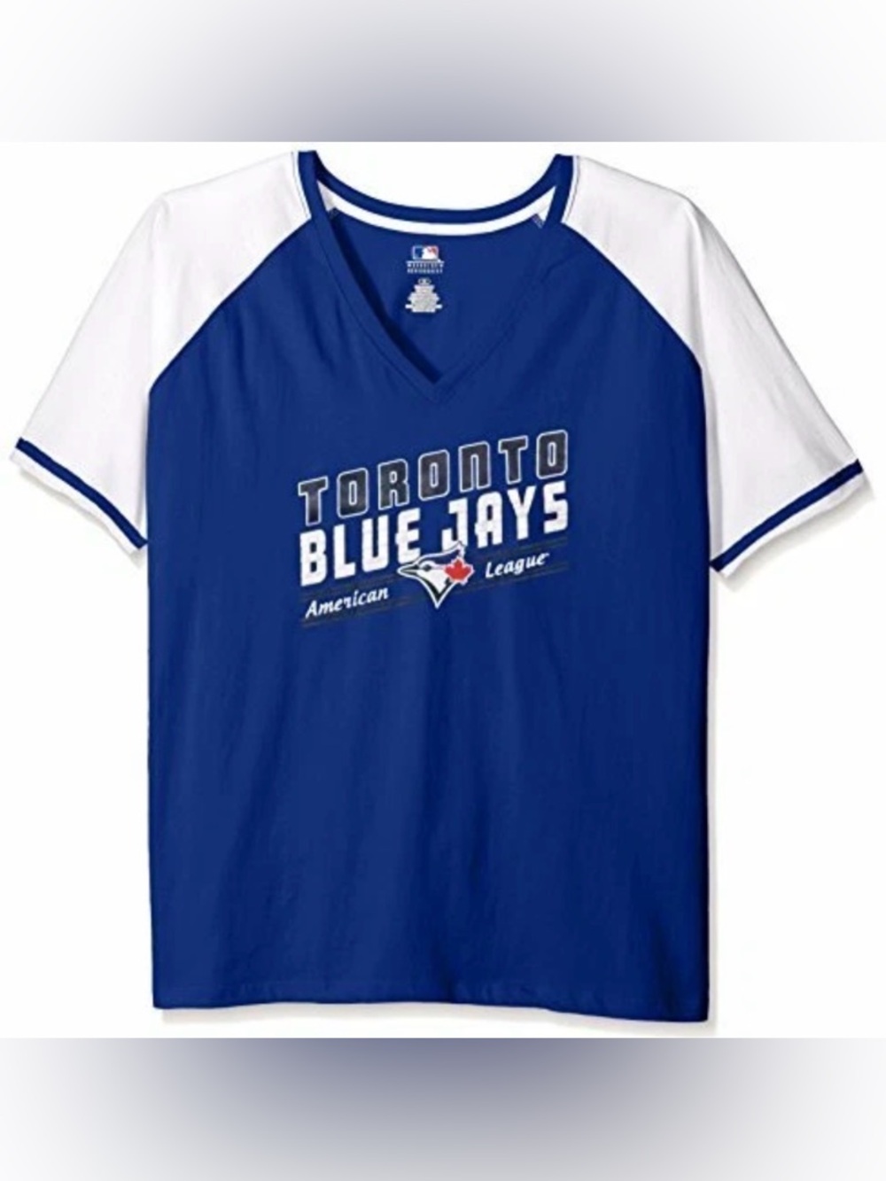NWT [MLB] Toronto Blue Jays MLB Short-Sleeve T-Shirt Top Women’s Plus Size 3X